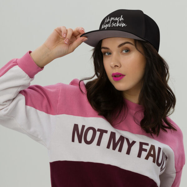 Snapback-Cap “Ich mach” White lettering