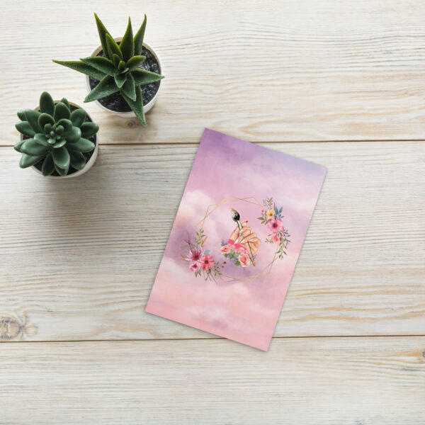 Postkarte “Nailtech” Hochkant