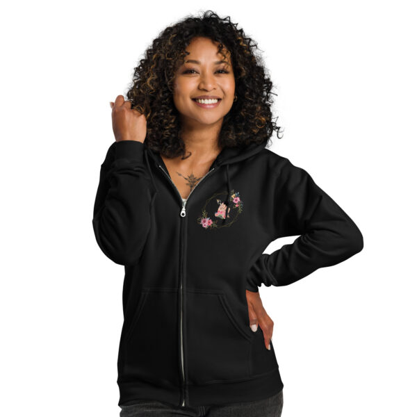 Unisex Heavy-Blend Zip Hoodie “Nailtech”
