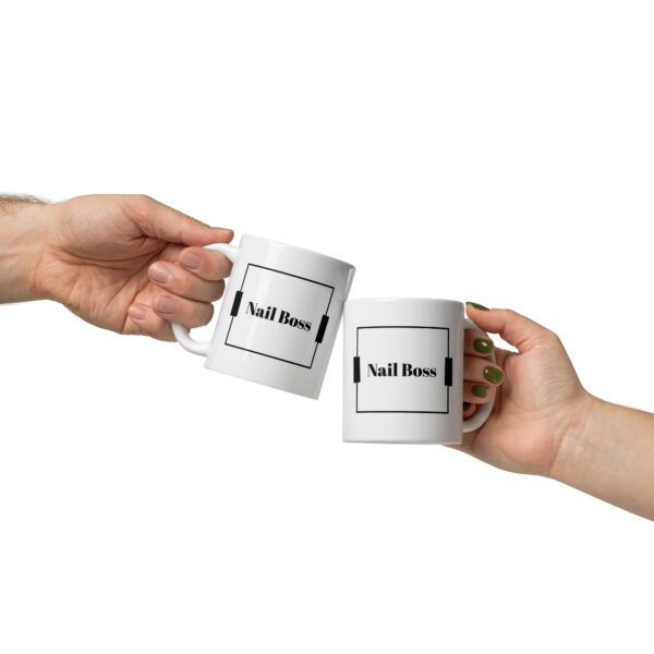Tasse Black lettering “Nail Boss”