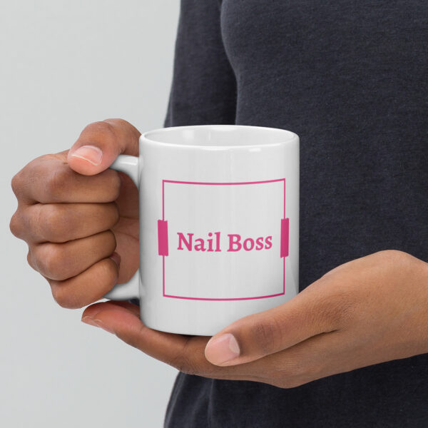 Tasse Pink lettering “Nail Boss”