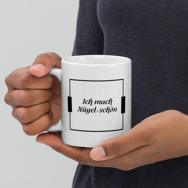 Tasse Black lettering ” Ich mach”