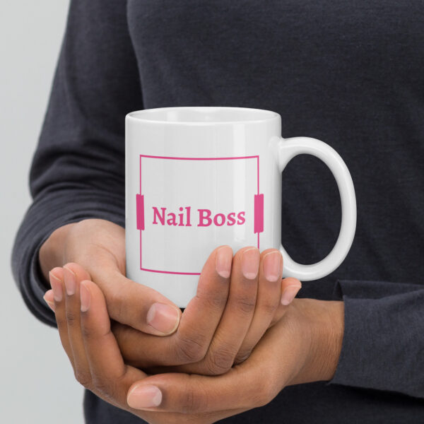 Tasse Pink lettering “Nail Boss”