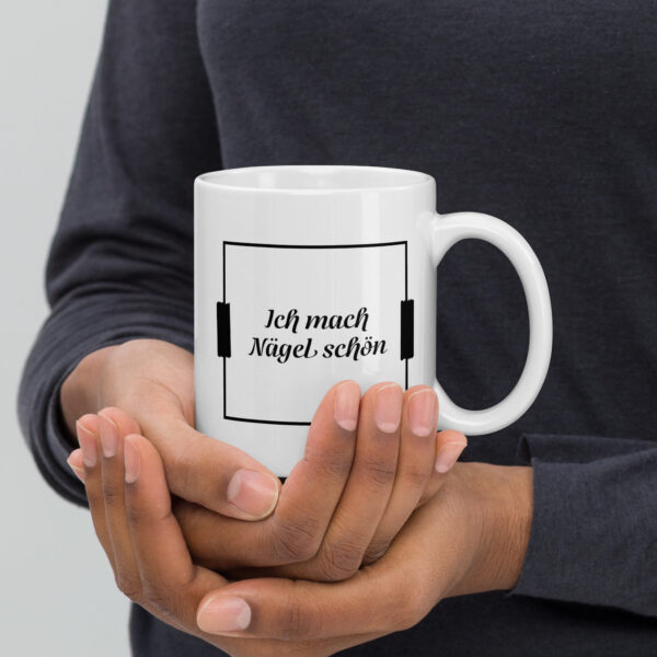 Tasse Black lettering ” Ich mach”