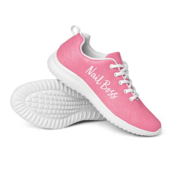 Damen-Turnschuhe Pink side “Nail Boss”