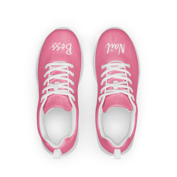 Damen-Turnschuhe Pink front “Nail Boss”