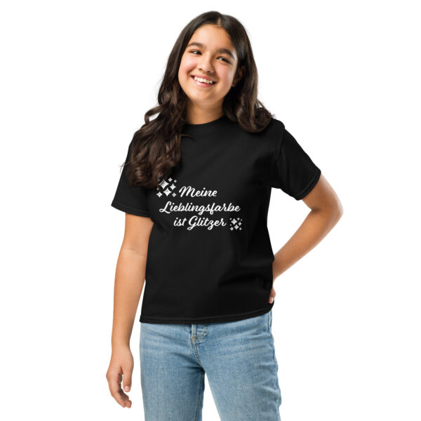 Klassisches T-Shirt für Teens “Glitzer”
